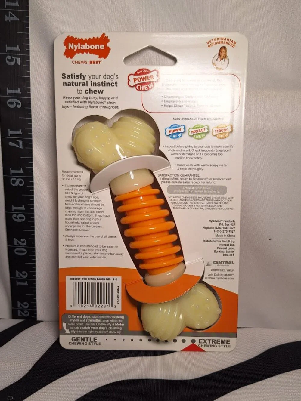 NWT Nylabone Power Chew Dog Toy Upto 35 lbs